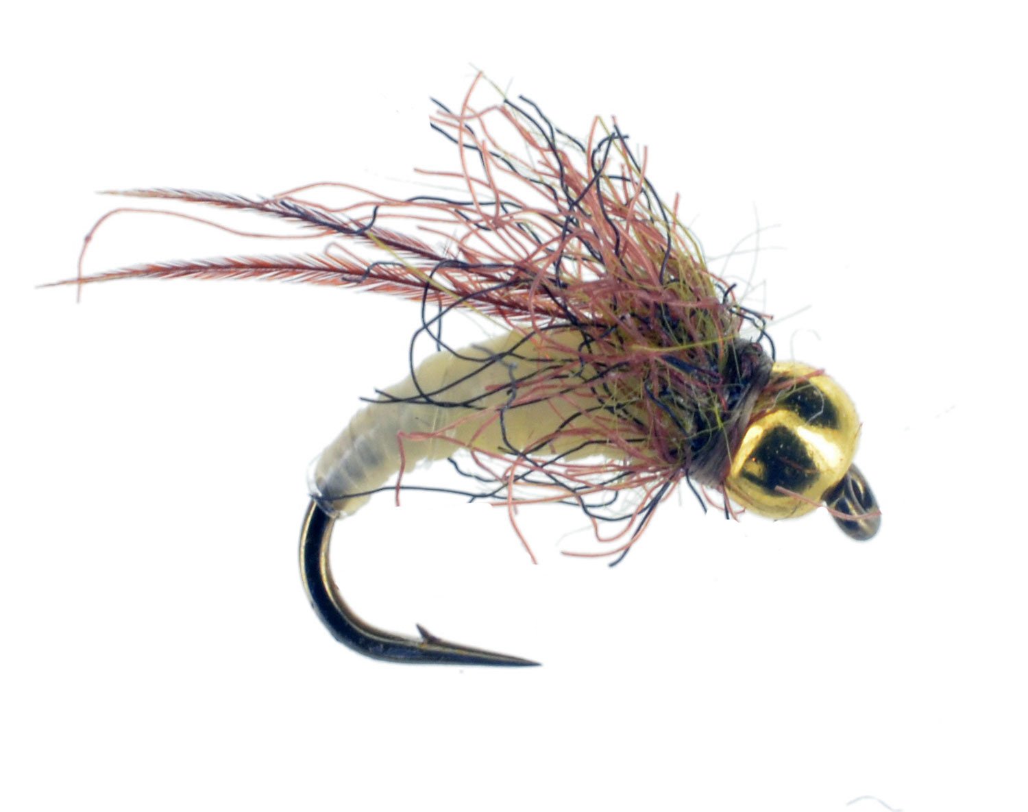 Caddis Pupa - Cream Fly Fishing Flies For Less | DiscountFlies