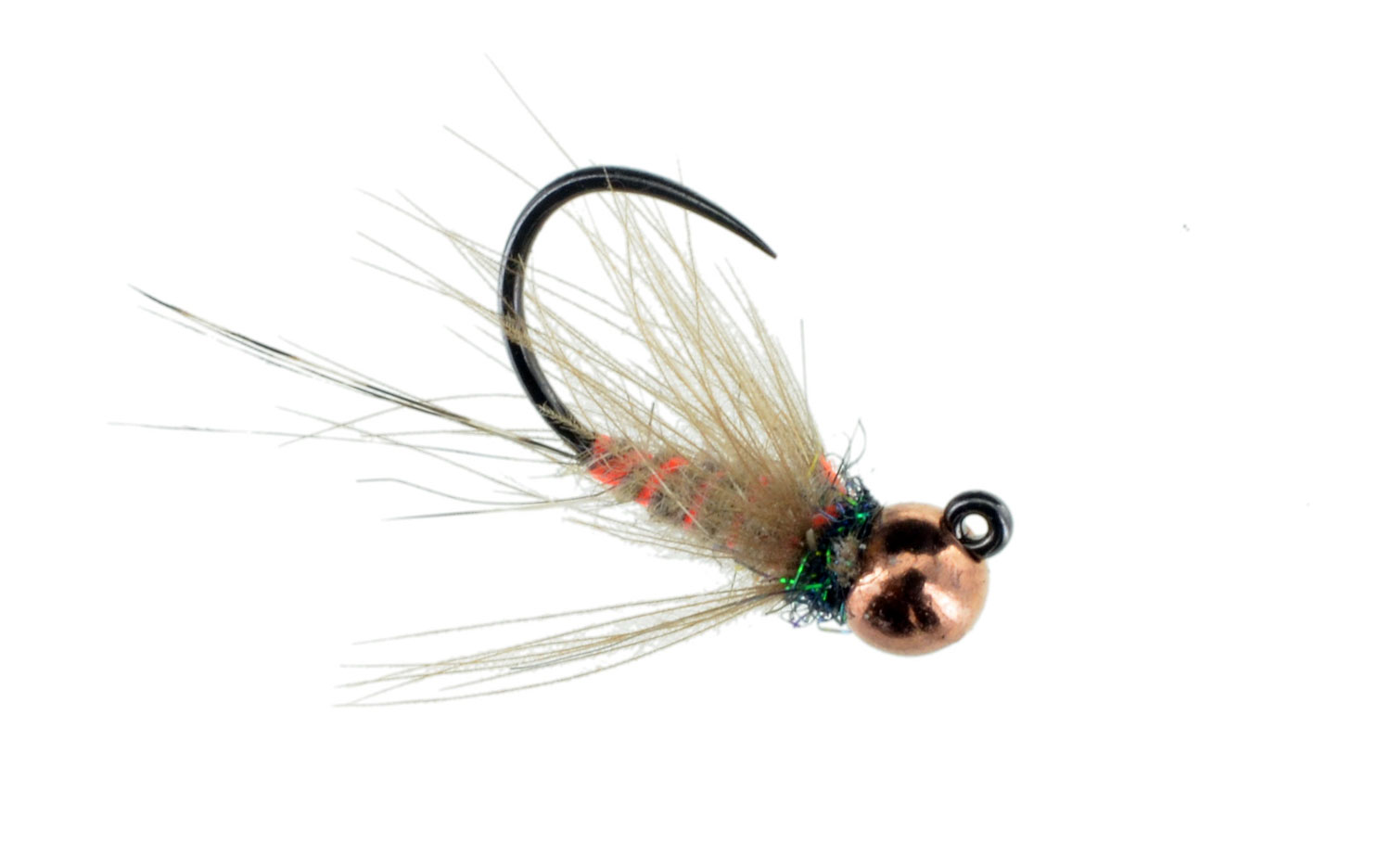 Jiggy Soft Hackle Carrot Nymph | Fly Fishing Flies For Less | DiscountFlies