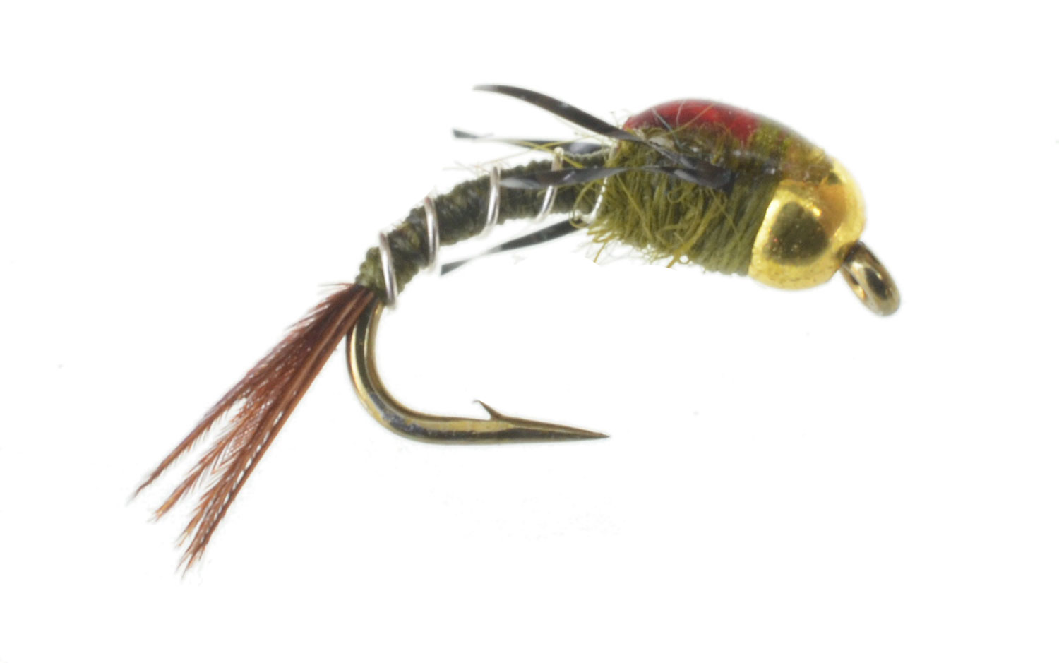 Higa's SOS Olive Barbed Nymph Fishing Fly for Trout and Grayling on Streams  Rivers and Lakes. Great for Euro Nymphing. Fly Fishing Gift. -  Denmark