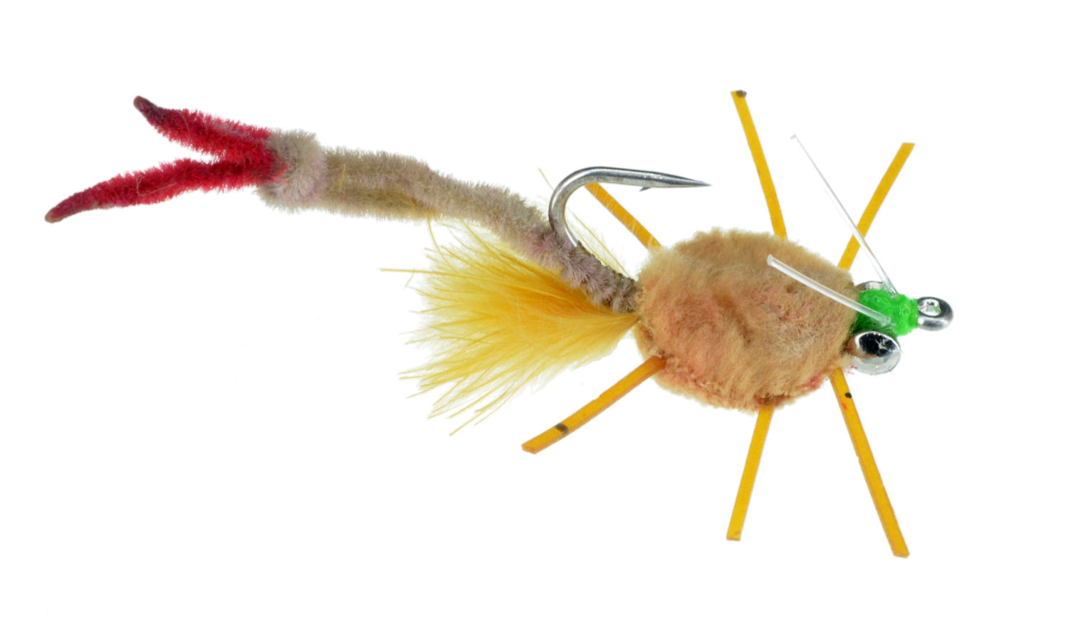 Raghead Crab - Tan, Fly Fishing Flies For Less