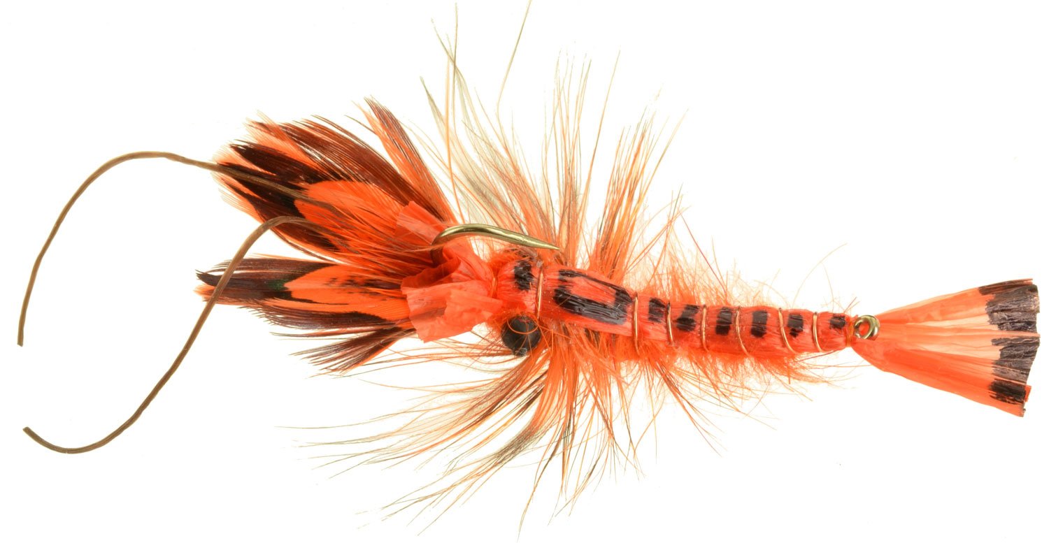 Softshell Crayfish - Orange, Fly Fishing Flies For Less
