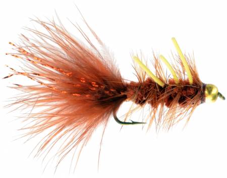 Bead Head Wooly Bugger - Olive, Fly Fishing Flies For Less