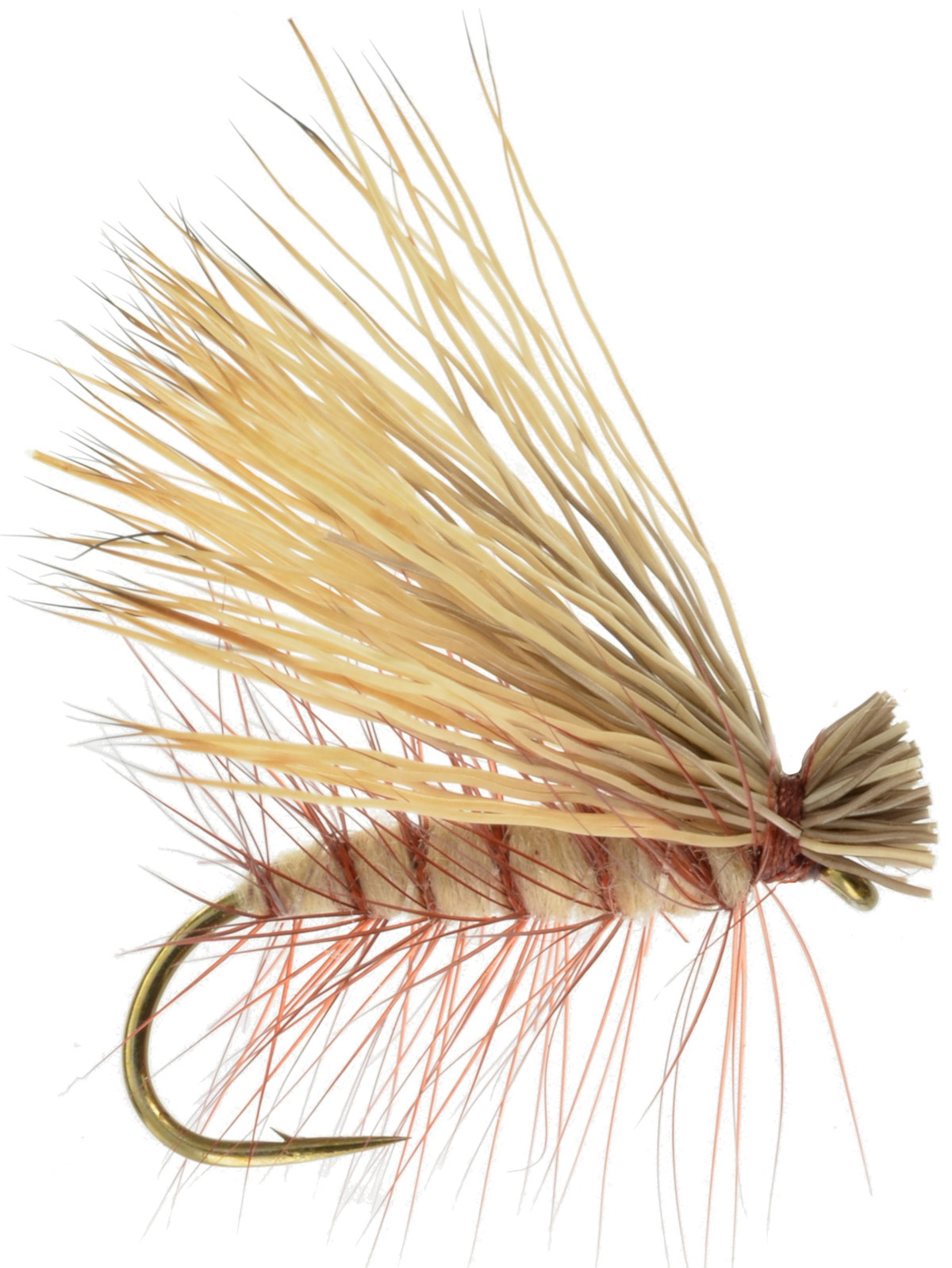 Elk Hair Caddis - Tan, Fly Fishing Flies For Less