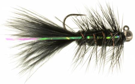 Bead Head Flash-A-Bugger - Olive, Fly Fishing Flies For Less