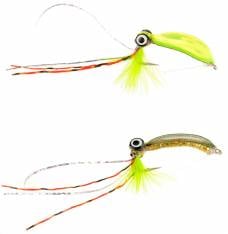 Swimming Frog - White Belly  Fly Fishing Flies For Less