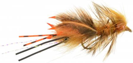 Near Nuff Crayfish - Golden Brown, Fly Fishing Flies For Less