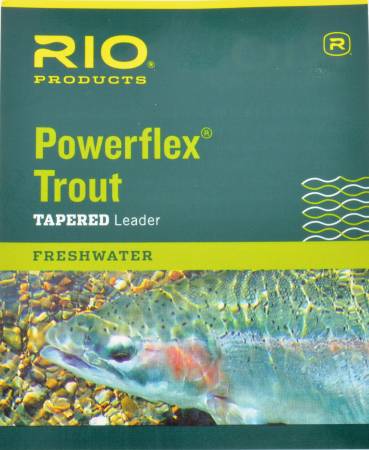 Rio Powerflex Tapered Trout Leader - 7.5 Foot - 3 Pack, Fly Fishing Flies  For Less