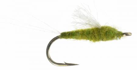 RS2 Olive S16 Fishing Fly, Dry Flies