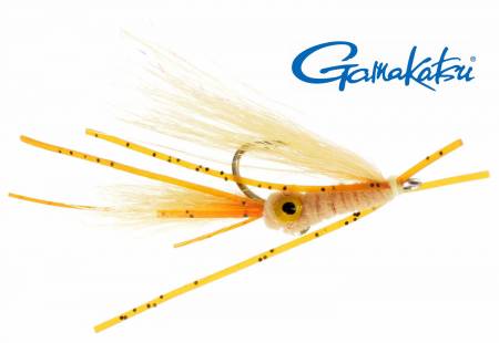 4QTY BANDED SHRIMP TAN Fly Fishing Flies size 04 and 06