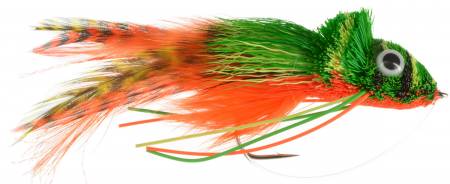 The Orange Swimming Frog Fly: - Fly Fishing Gear & Fly Fishing